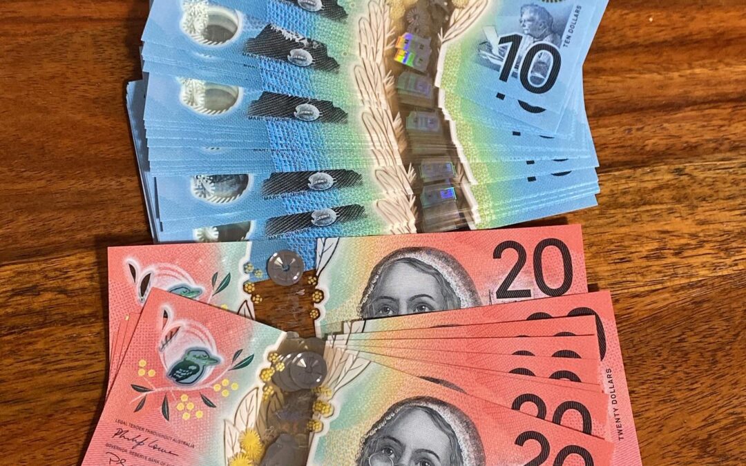 Australian money for sale