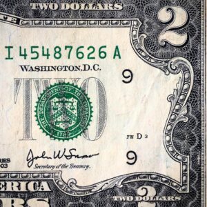 2 dollar bill for sale, dollar ,bill for sale 